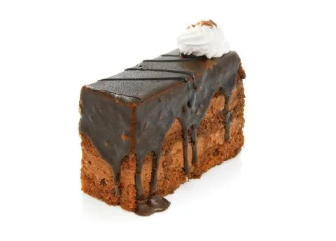 Chocolate cake Stock Photos