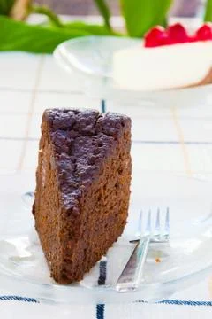 Chocolate cake Foto stock