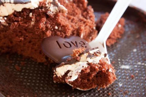 Chocolate cake Stock Photos