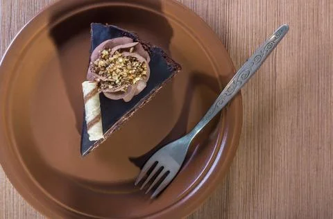 Chocolate cake Stock Photos