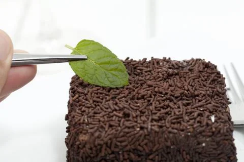 Chocolate cake Stock Photos