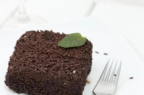 Chocolate cake Foto stock