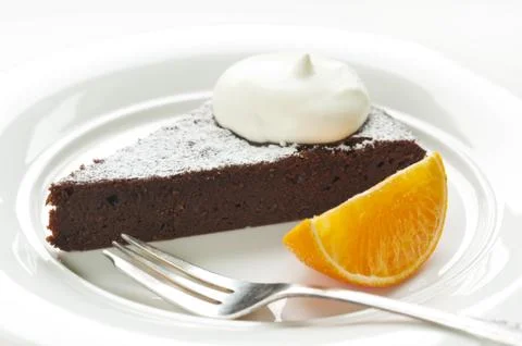 Chocolate cake Foto stock