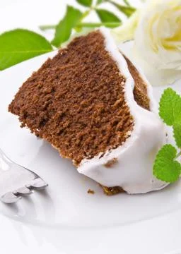 Chocolate cake Stock Photos