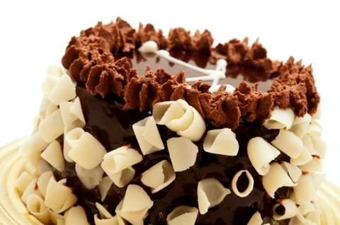 Chocolate cake Stock Photos