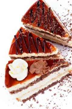 Chocolate Cake Stock Photos