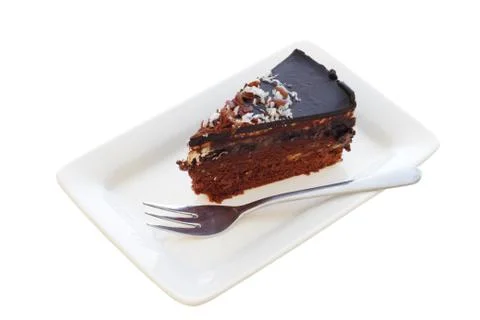 Chocolate cake Stock Photos