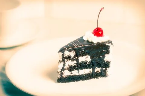 Chocolate cake Stock Photos