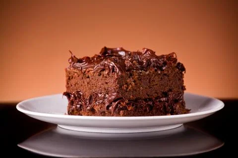 Chocolate cake Stock Photos