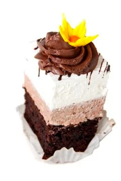 Chocolate cake Stock Photos