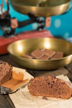 Chocolate cake Stock Photos