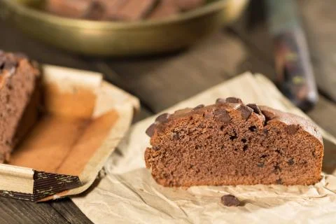Chocolate cake Foto stock