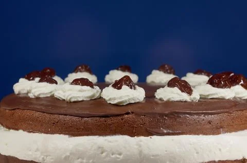 Chocolate cake Stock Photos
