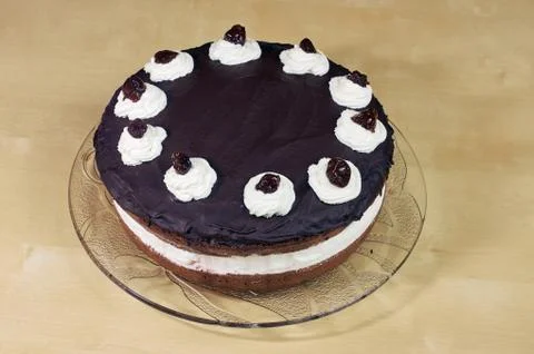 Chocolate cake Stock Photos