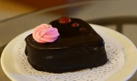 Chocolate cake Stock Photos