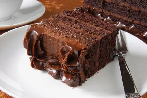 Chocolate cake Foto stock