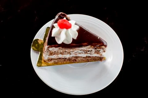 Chocolate cake Stock Photos
