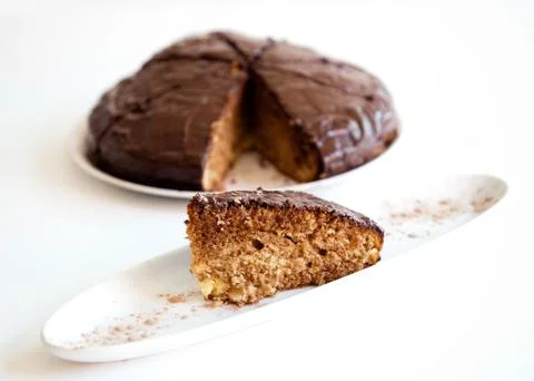 Chocolate cake Stock Photos