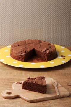 Chocolate cake Foto stock