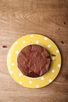 Chocolate cake 스톡 사진