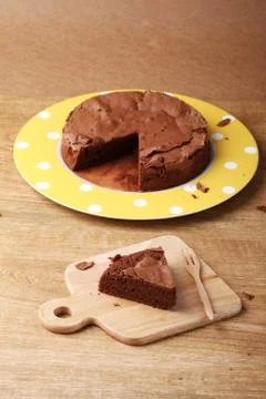 Chocolate cake Foto stock