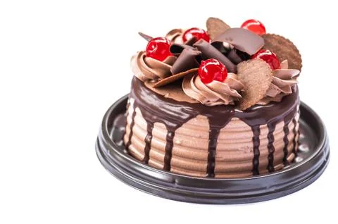 Chocolate cake 스톡 사진
