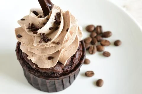 Chocolate cake Stock Photos