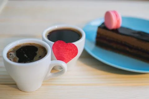 Chocolate cake Stock Photos