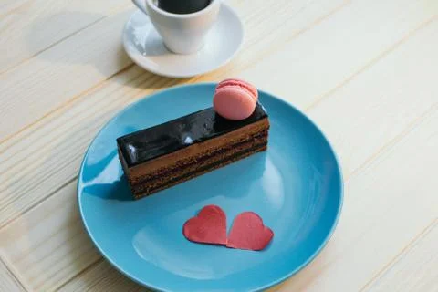 Chocolate cake, 写真素材