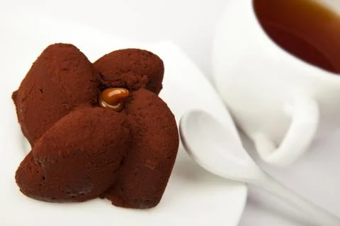 Chocolate cake Stock Photos