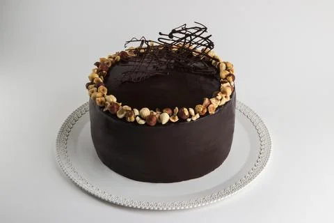 Chocolate cake Stock Photos