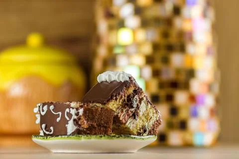 Chocolate cake Stock Photos