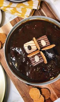Chocolate cake Stock Photos