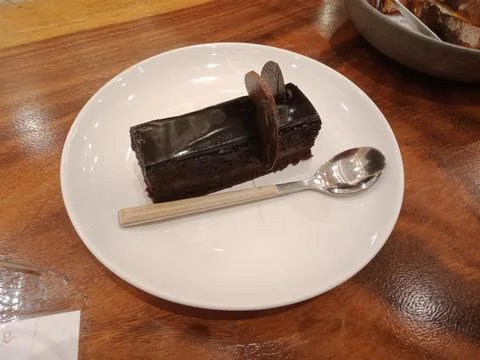 Chocolate cake Foto stock