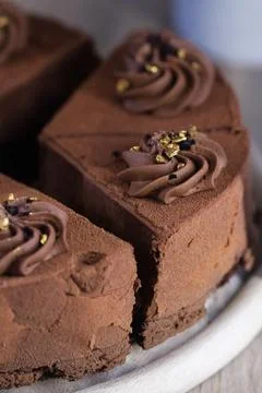 Chocolate Cake Stock Photos