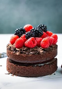 Chocolate Cake Stock Photos