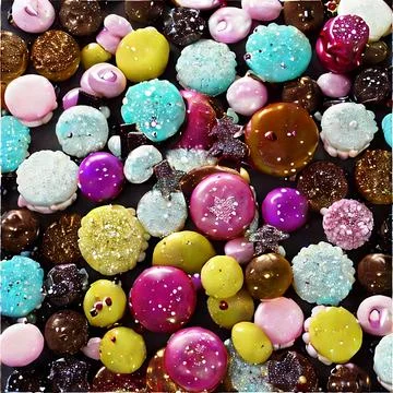 Chocolate candies Illustrazione stock