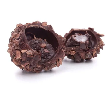 Chocolate candies Stock Photos