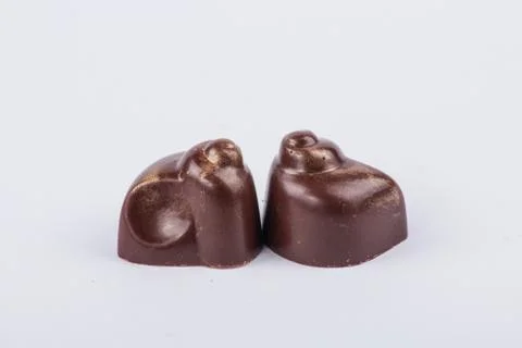 Chocolate candies Stock Photos