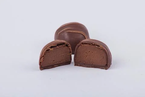 Chocolate candies Stock Photos