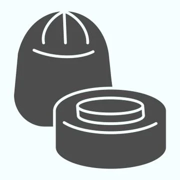 Chocolate candies solid icon. Chocolates vector illustration isolated on white Stock Illustration