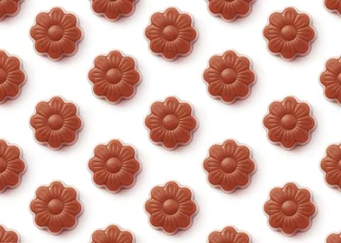 Chocolate candy background Stock Photos