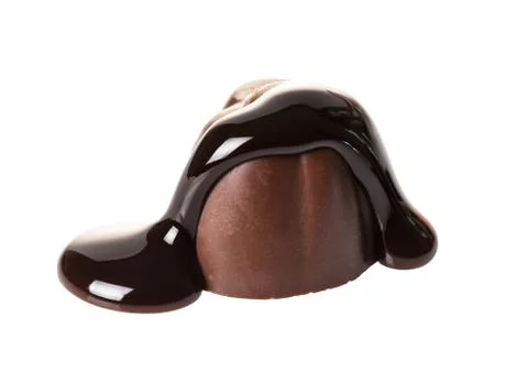 Chocolate candy close-up Stock Photos