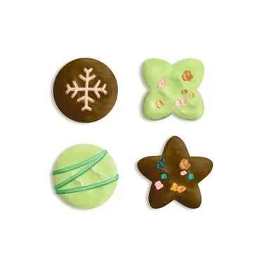 Chocolate candy collection Stock Illustration