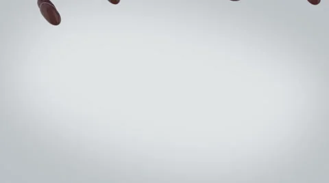 Chocolate candy falling and piling up, filling up the screen. Stock Footage 57814675