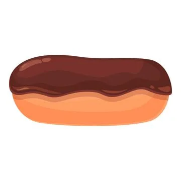 Chocolate candy icon cartoon vector. Cocoa piece Stock Illustration
