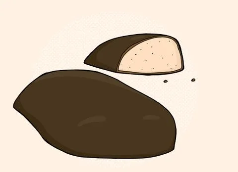 Chocolate Candy Stock Illustration