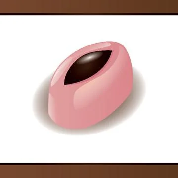 Chocolate candy Stock-Illustration