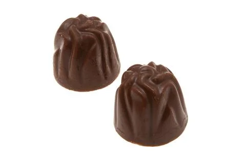 Chocolate candy isolated Stock Photos