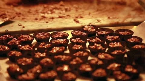 Chocolate candy maker P HD 8125 Stock Footage 10699317